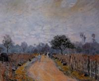 Sisley, Alfred - The Road from Prunay to Bougival